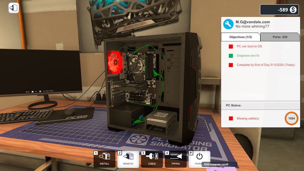 Can't afford a new computer? Play PC Building Simulator for free instead