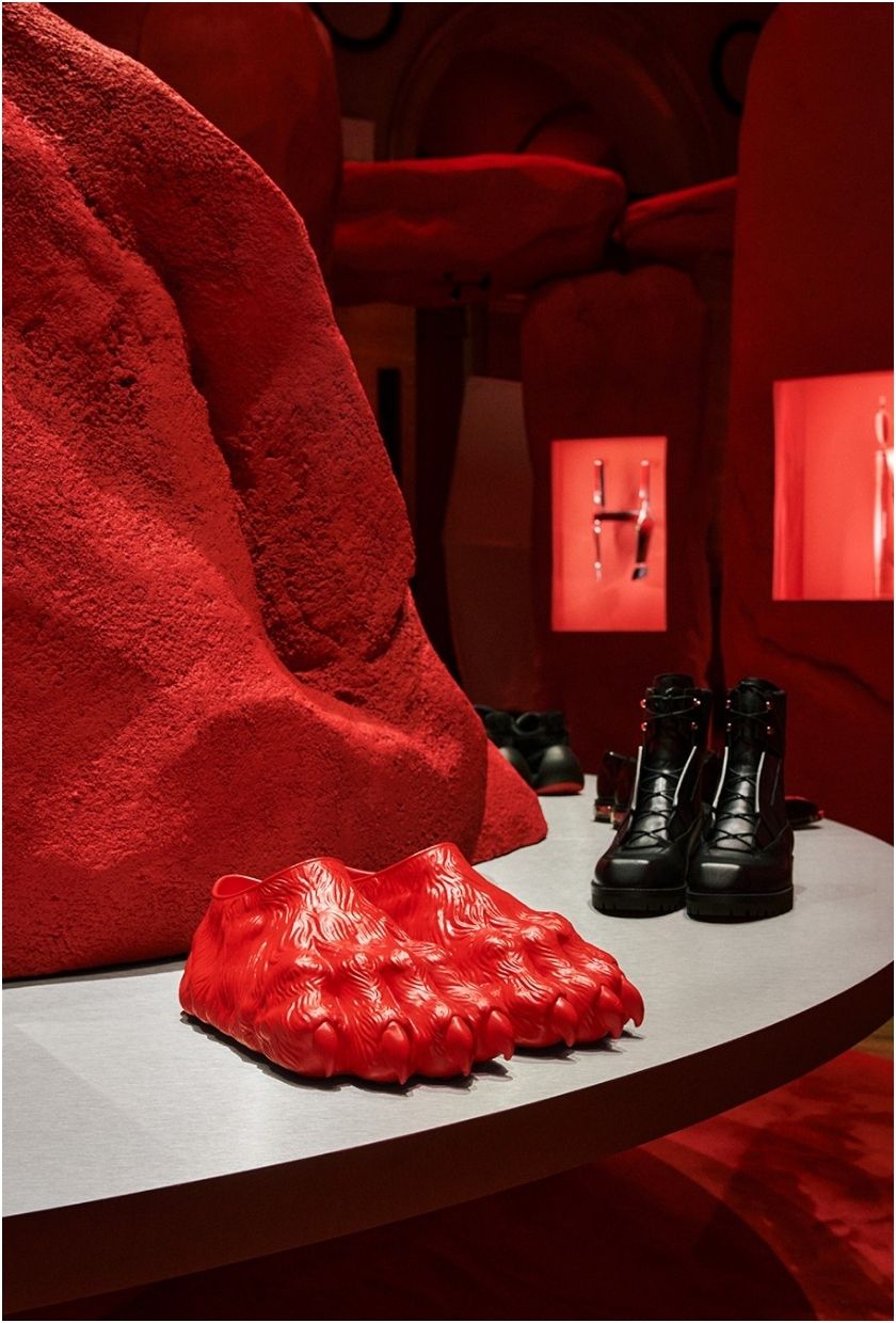 Image of Jaden Smith's Christian Louboutin men's shoes ss27