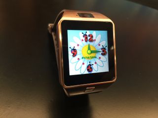 One of the watch faces that will be available on the Kurio Watch. Image: Henry T. Casey