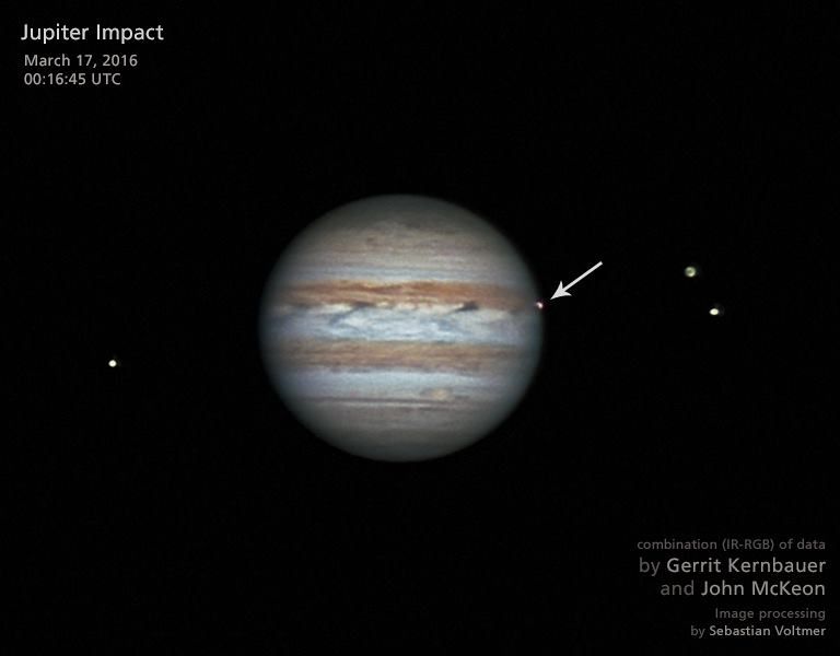 Jupiter Fireballs Big Impacts Occur 6 to 7 Times Per Year Space
