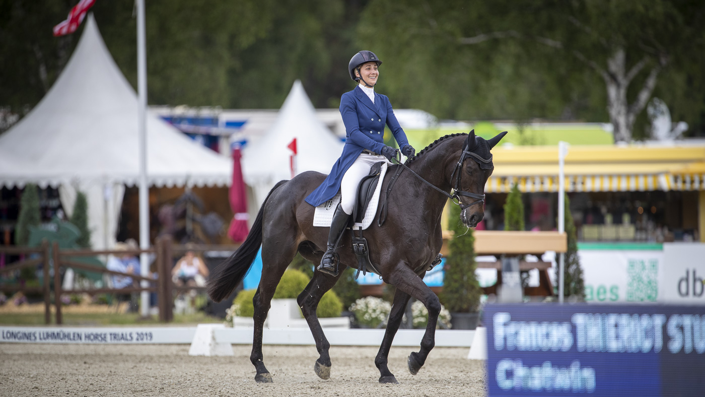 Frances Thieriot Stutes (USA) &amp;amp; Chatwin - Dressage - LONGINES Luhm&amp;uuml;hlen Horse Trials - CCI5 L - Salzhausen, Lower Saxony, Germany - 14 June 2019