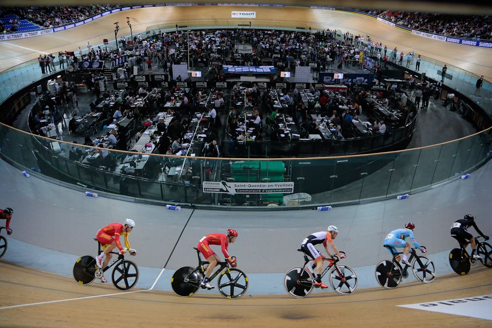 The velodrome Saint-Quentin-en-Yvelines.