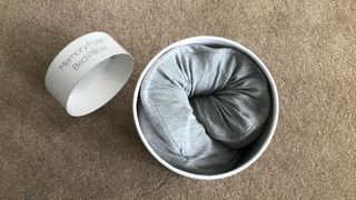 How the Ostrichpillow looked upon arrival and still in its packaging