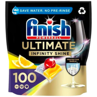 Finish Ultimate Infinity Shine Dishwasher Tablets, Lemon, 100:  was £30, now 12.75 at Amazon (save £17.25)