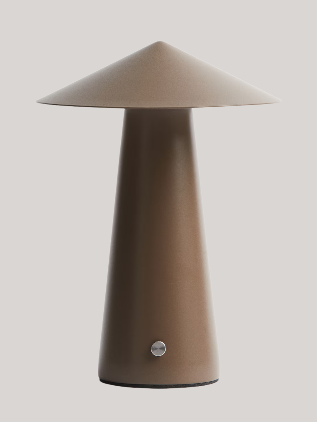 A brown rechargeable outdoor table lamp from H&amp;amp;M