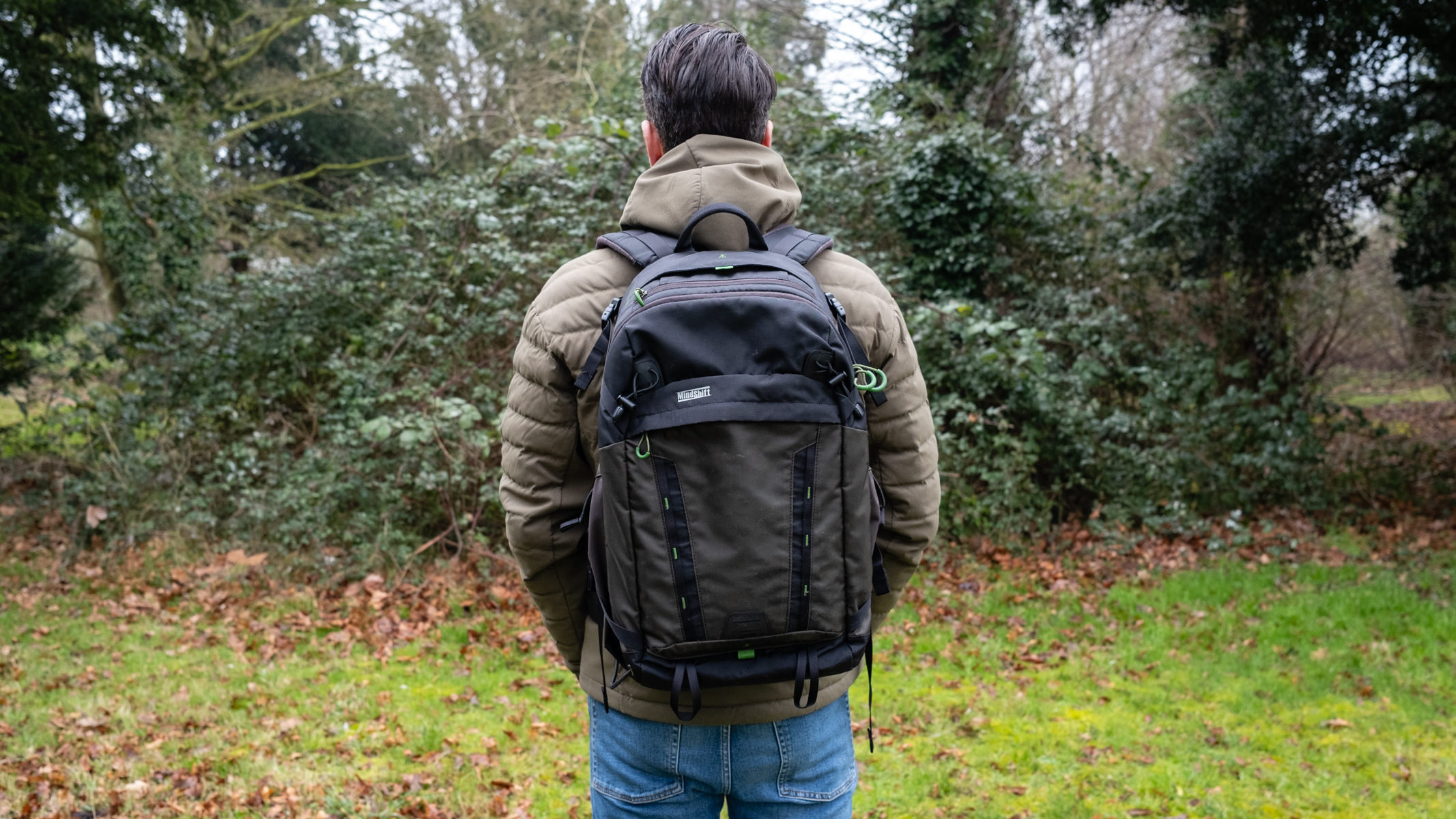 Mindshift Backlight 26L being worn