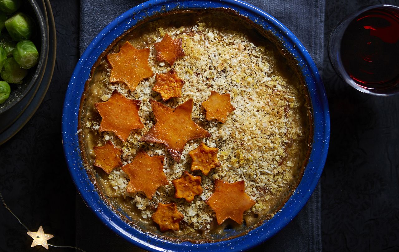 Sweet potato gratin