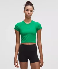 Lululemon Swiftly Tech Cropped Short-Sleeve Shirt 2.0