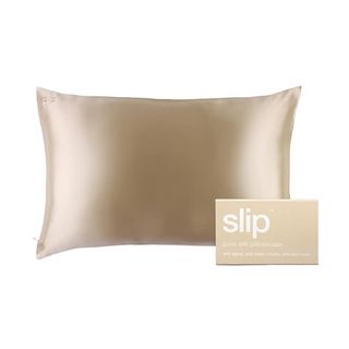 Slip Queen Silk Pillow Cases - Queen Size Standard Pillow Case, Caramel (20