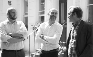 RCKa's London-based practice is directed by (from left) Tim Riley, Dieter Kleiner and Russell Curtis
