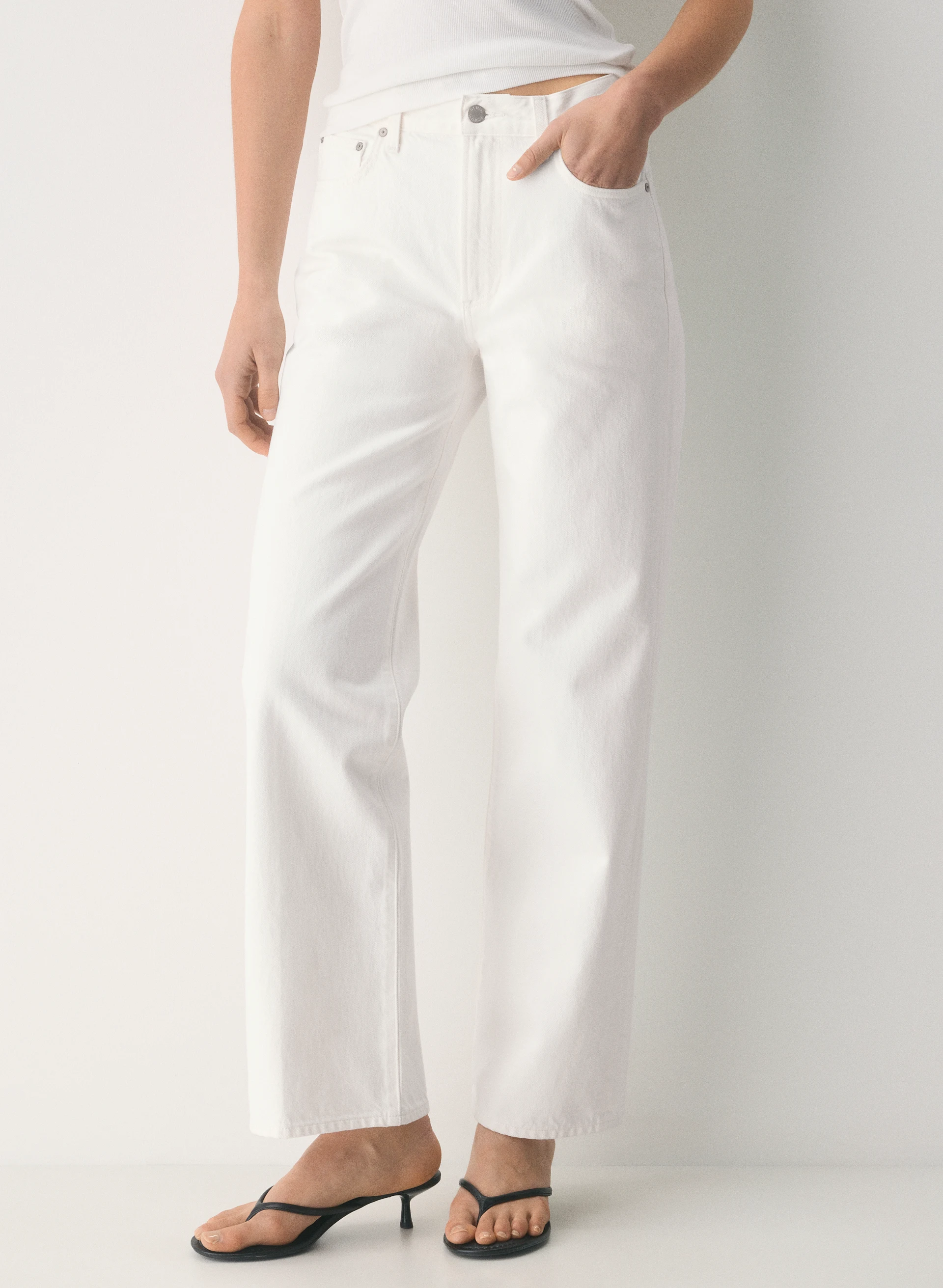 The Farrah Hi-Rise Wide Jean