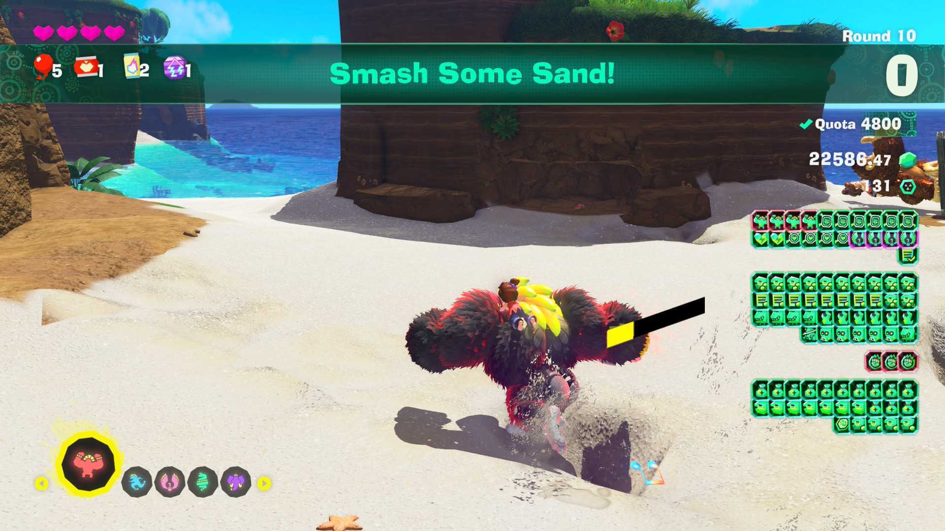 Donkey Kong Bananza: Emerald Rush screenshots
