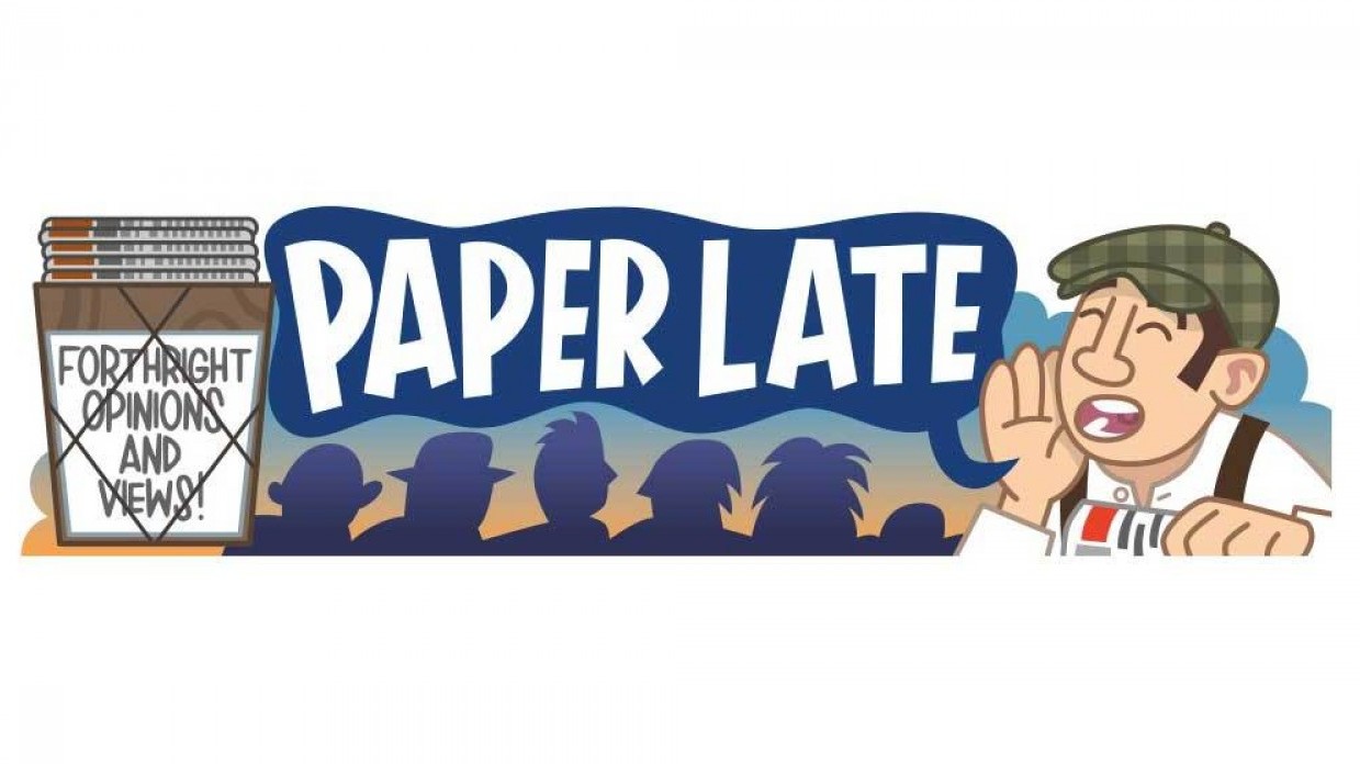 Paperlate cartoon header