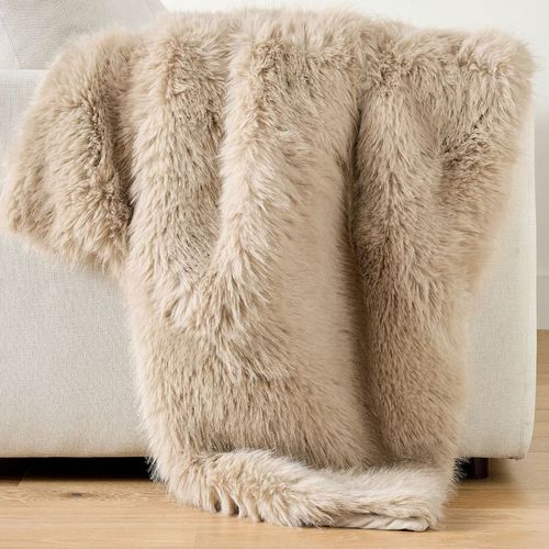 Alpine Luxe Faux Fur Throw
