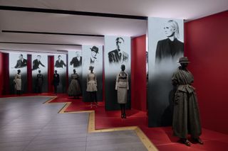 Dior Peter Lindbergh Exhibition Interior