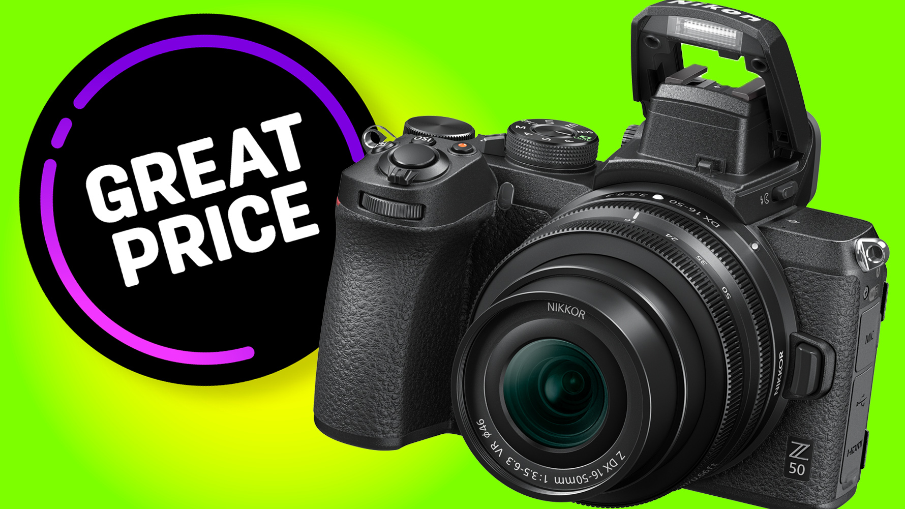 Save over £200 on a Nikon Z50 in early Black Friday camera deal