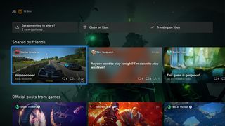 Here's what the Xbox Series X interface will look like