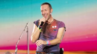 Chris Martin of Coldplay performs ahead of Radio 1 Big Weekend 2024