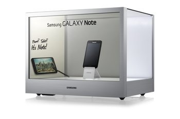 Samsung’s Square and Transparent Display Products Now Available in U.S.