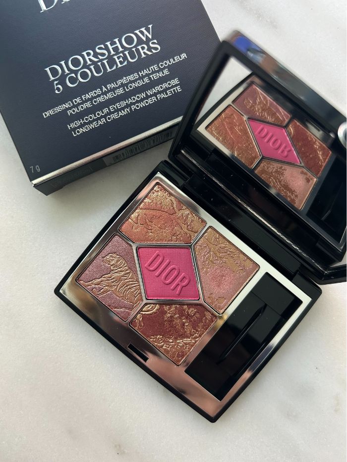 Junior beauty editor, Grace Lindsay, testing Dior beauty products