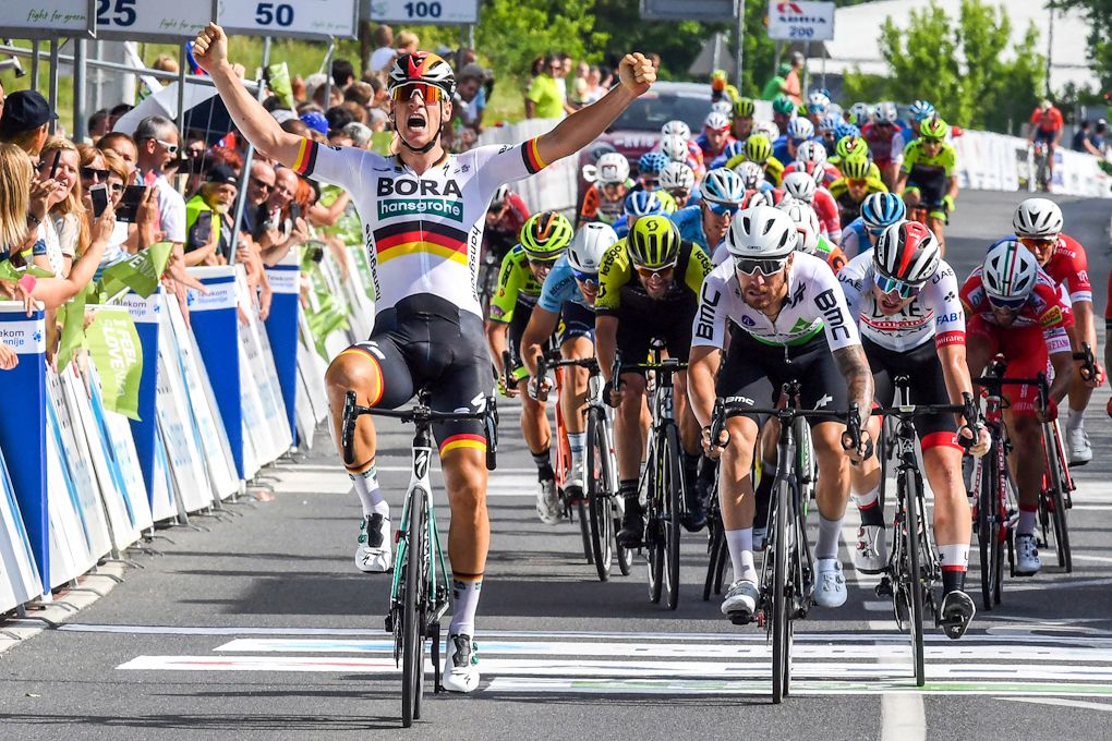 Pascal Ackermann wins the opening stage at the Tour of Slovenia