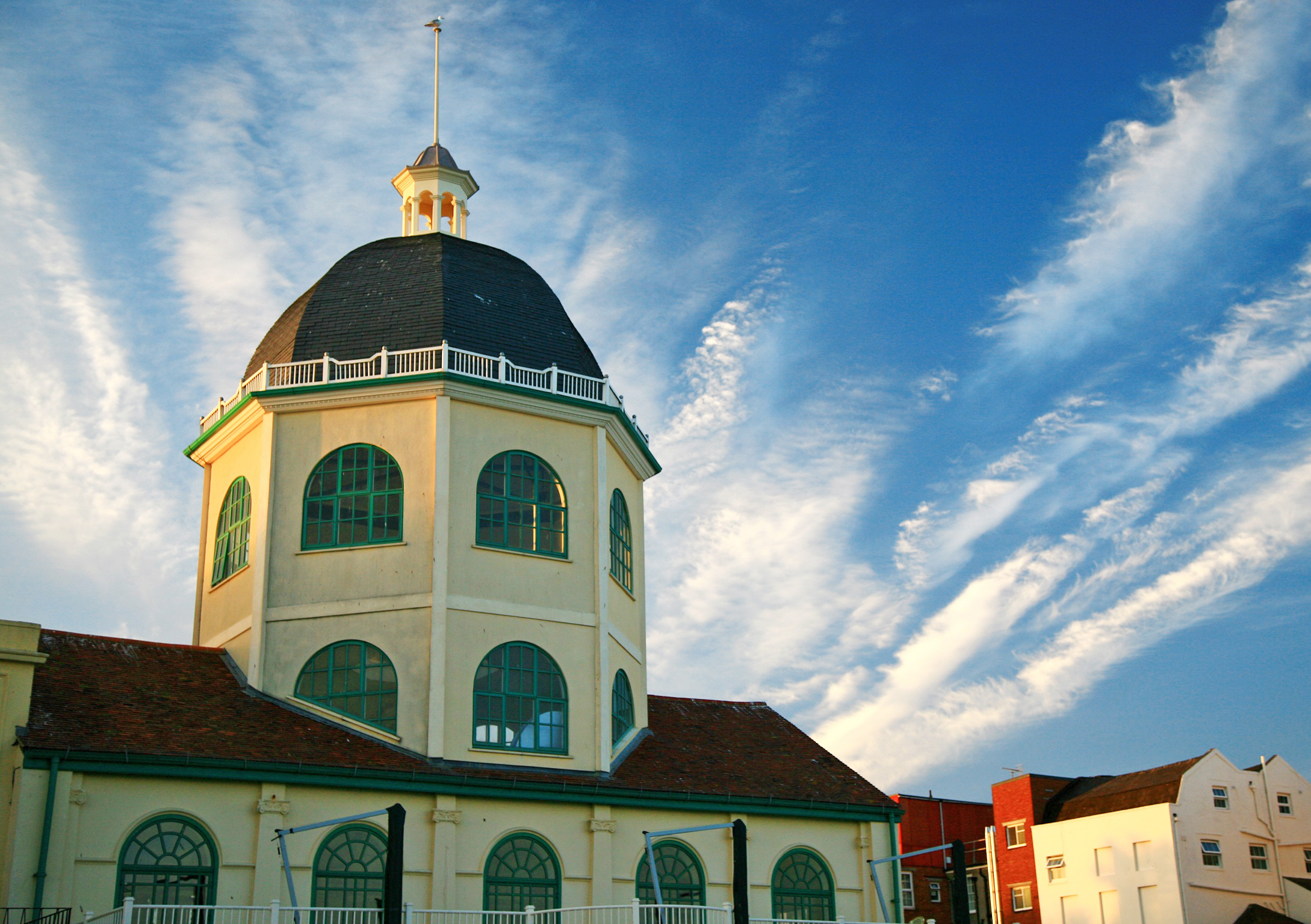 The Dome Cinema Worthing. Taken towards sunset. Grade II listed Building.