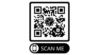 A QR code to get a free hologram