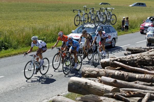 The breakaway of the day.