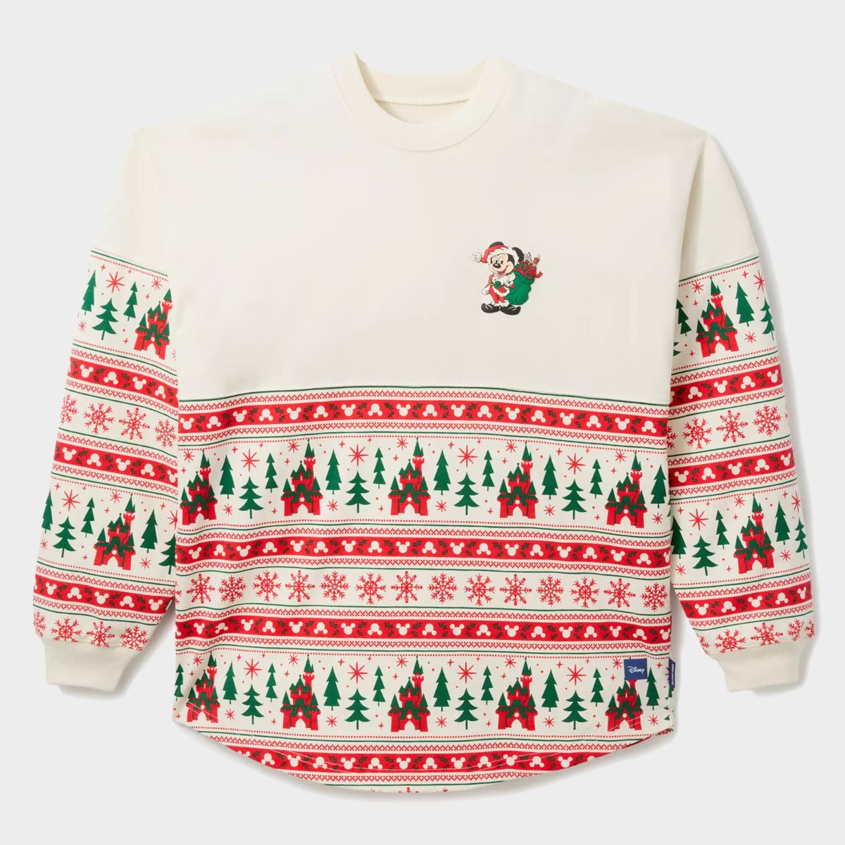 Disney Christmas Spirit Jersey on a plain background