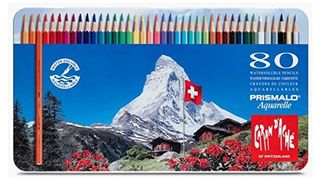 Crayons aquarelle: ensemble de crayons Prismalo Aquarelle de Caran d'Ache