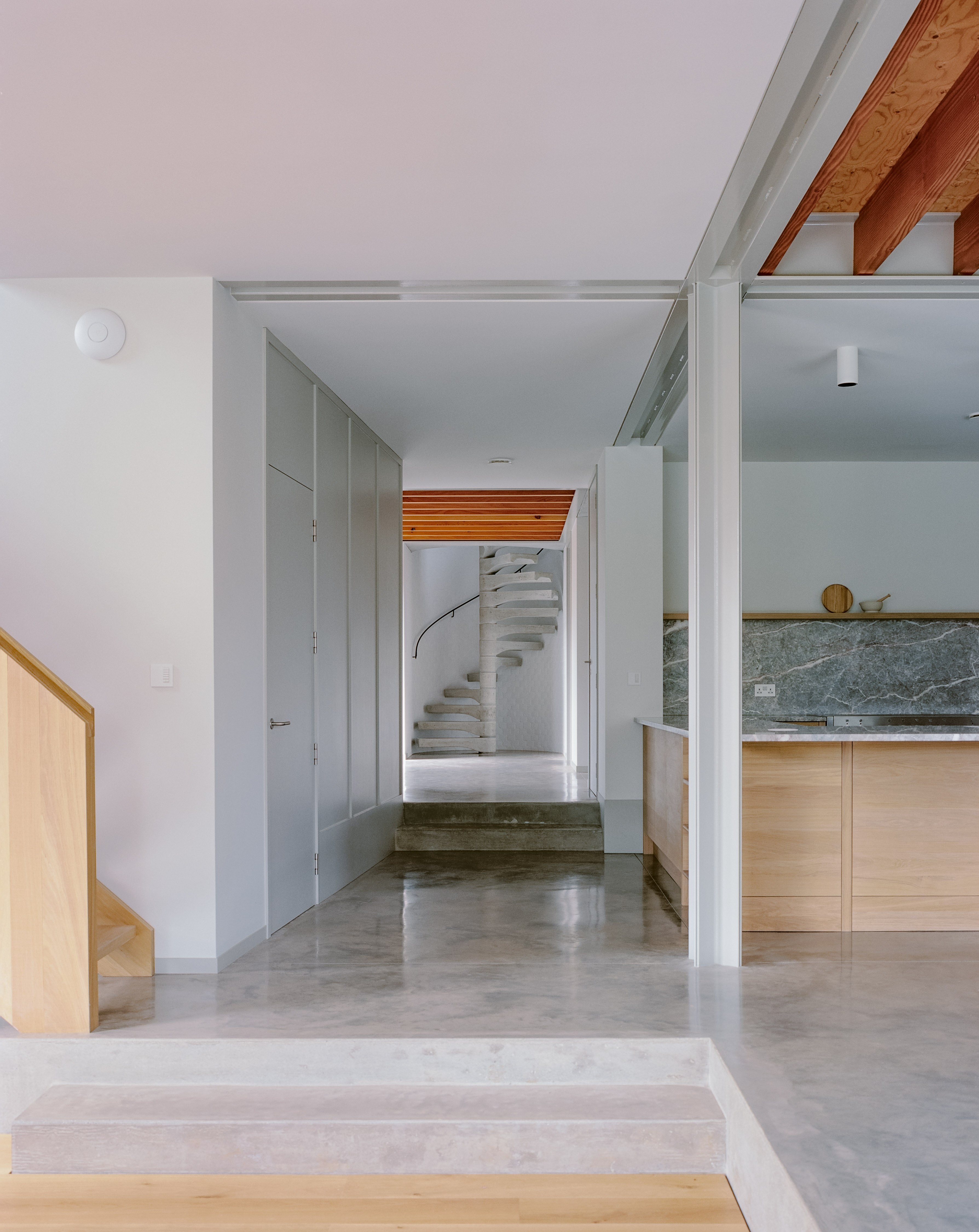 The living spaces in Monkton, Sandy Rendel Architects