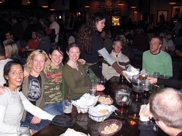 Hanging out with friends in Grand Rapids, Michigan