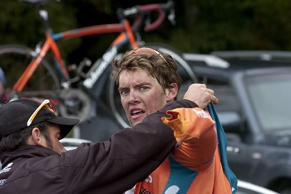Tasmanian Ben Grenda has recovered from an illness which had him off the bike recently to score the first stage of the tour on home soil.
