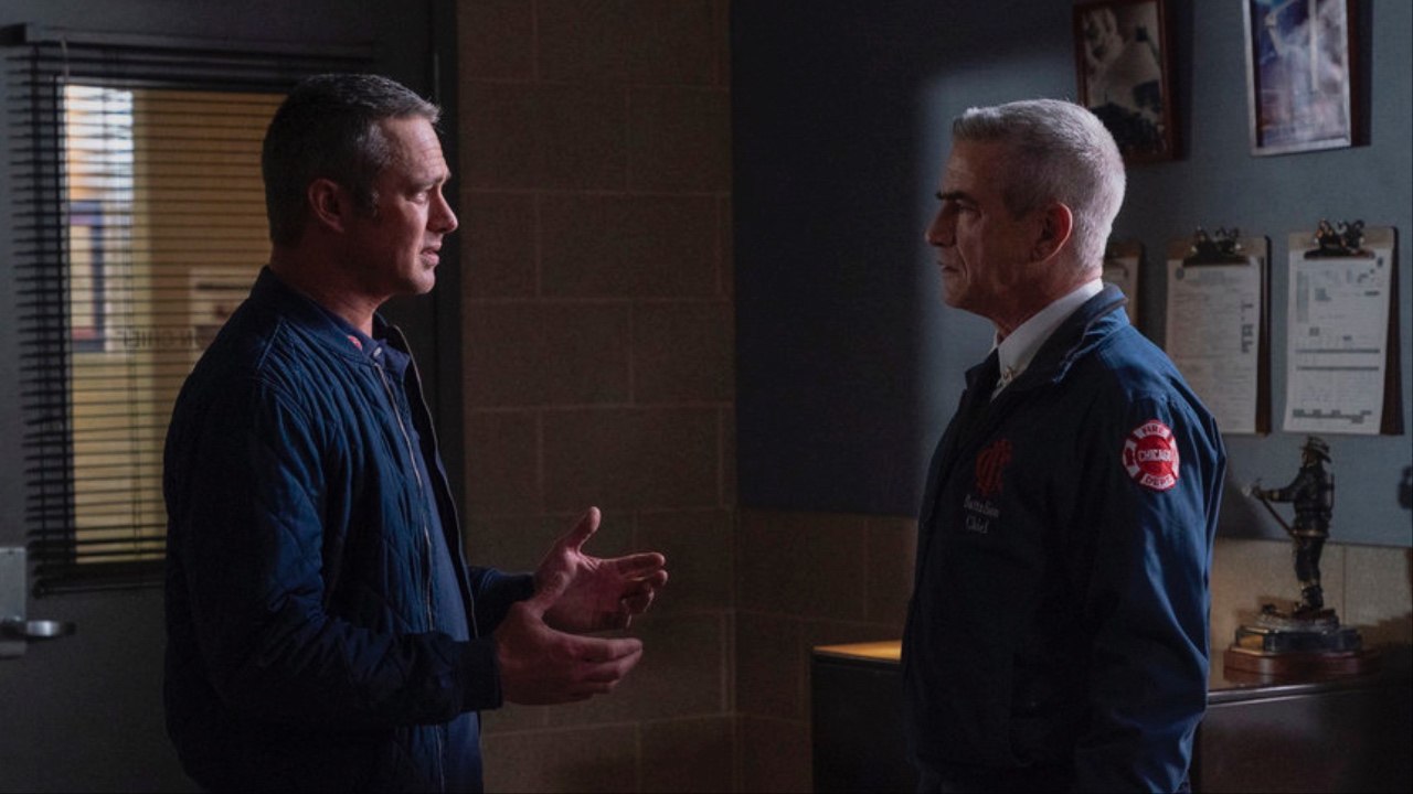 Severide talking to Pascal in Chicago Fire Season 13x22