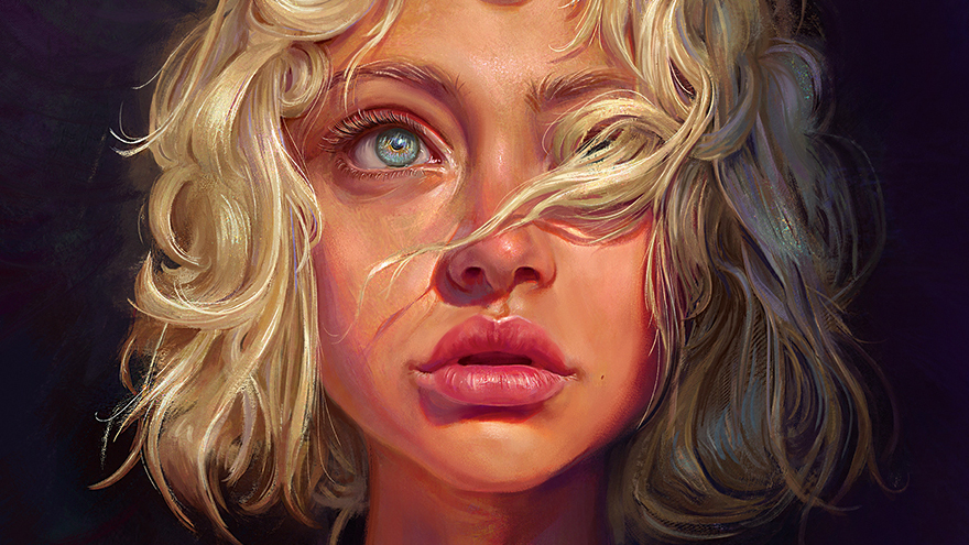 digital art portrait