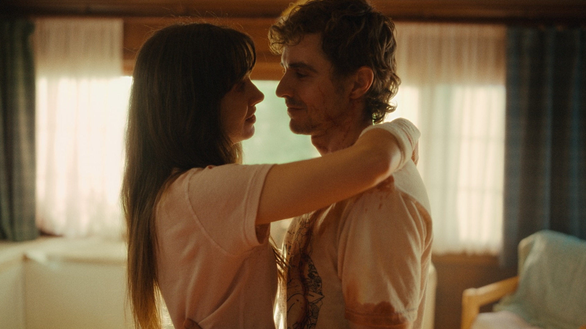 Alison Brie and Dave Franco as Millie and Tim in Together