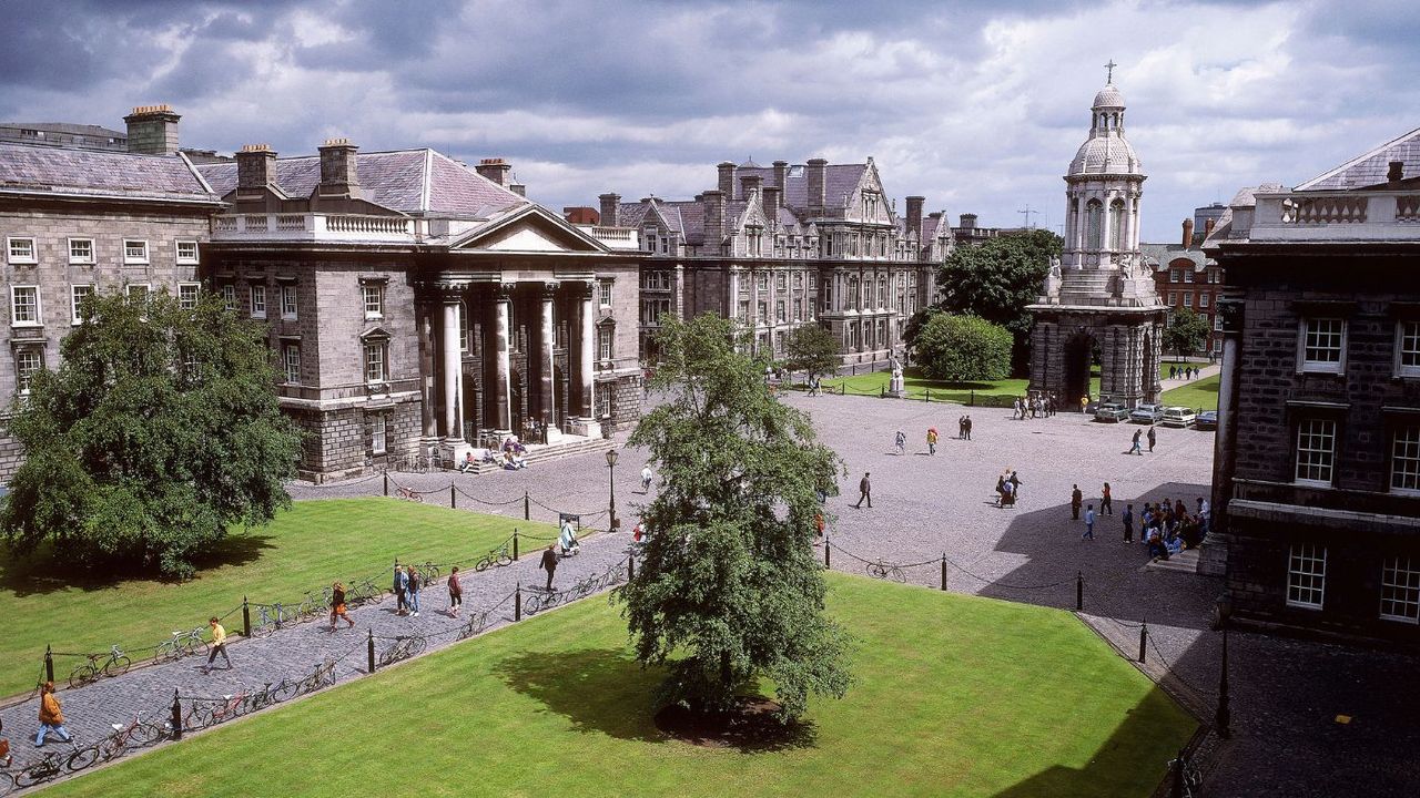 Trinity College Dublin in Dublin, Ireland