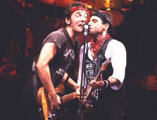 Lofgren with Springsteen