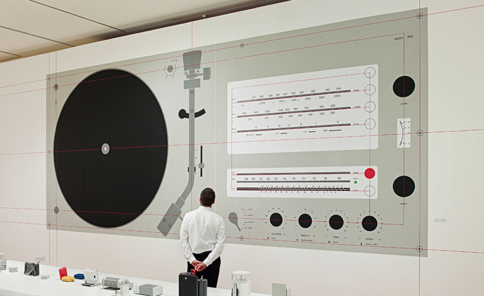 the design of the exhibition