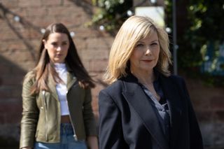 Norma Crow pictured with Sienna Blake.