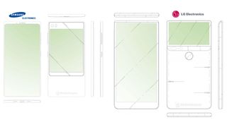 Second screens from Samsung and LG (credit: Mobielkopen)