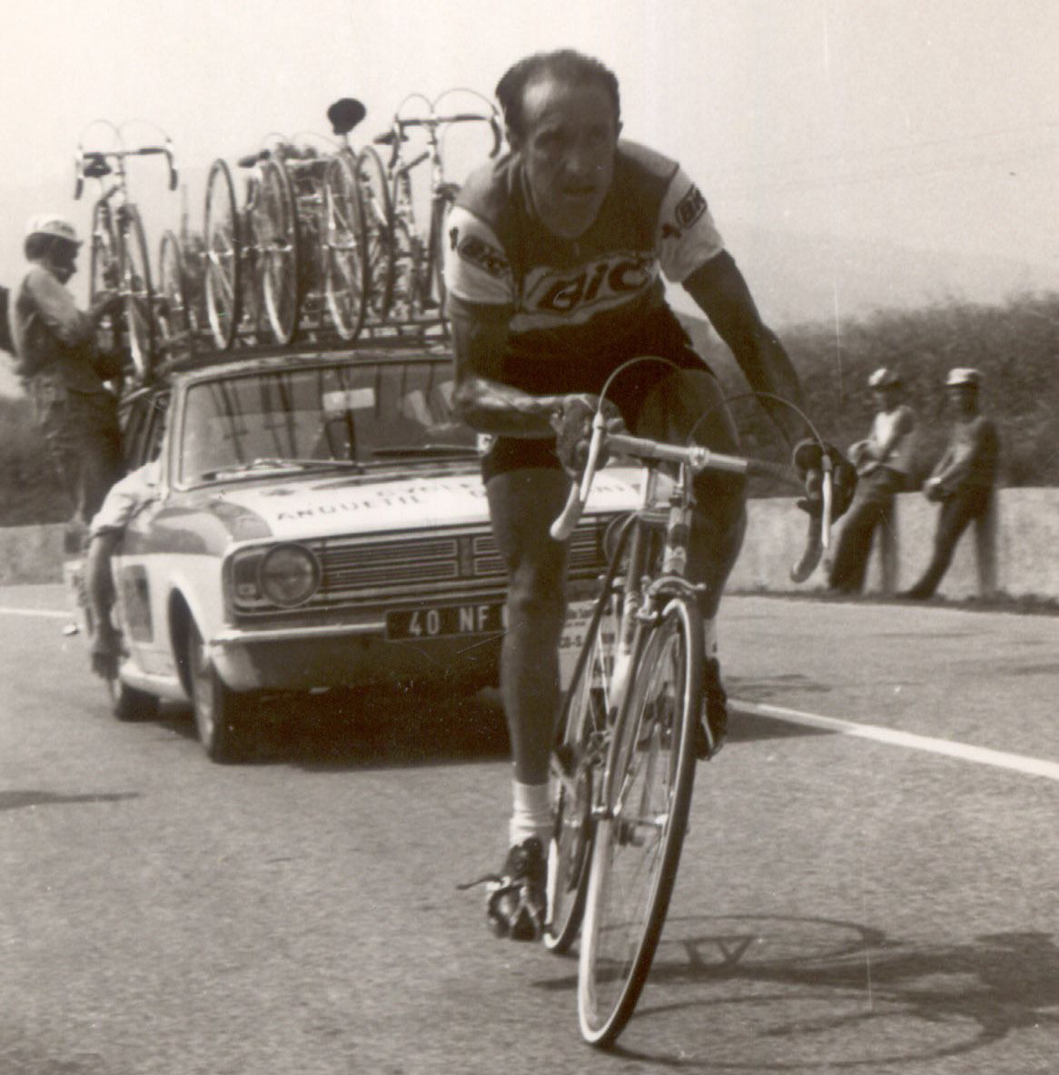 Julio Jimenez during the 1968 Giro d&#039;Italia