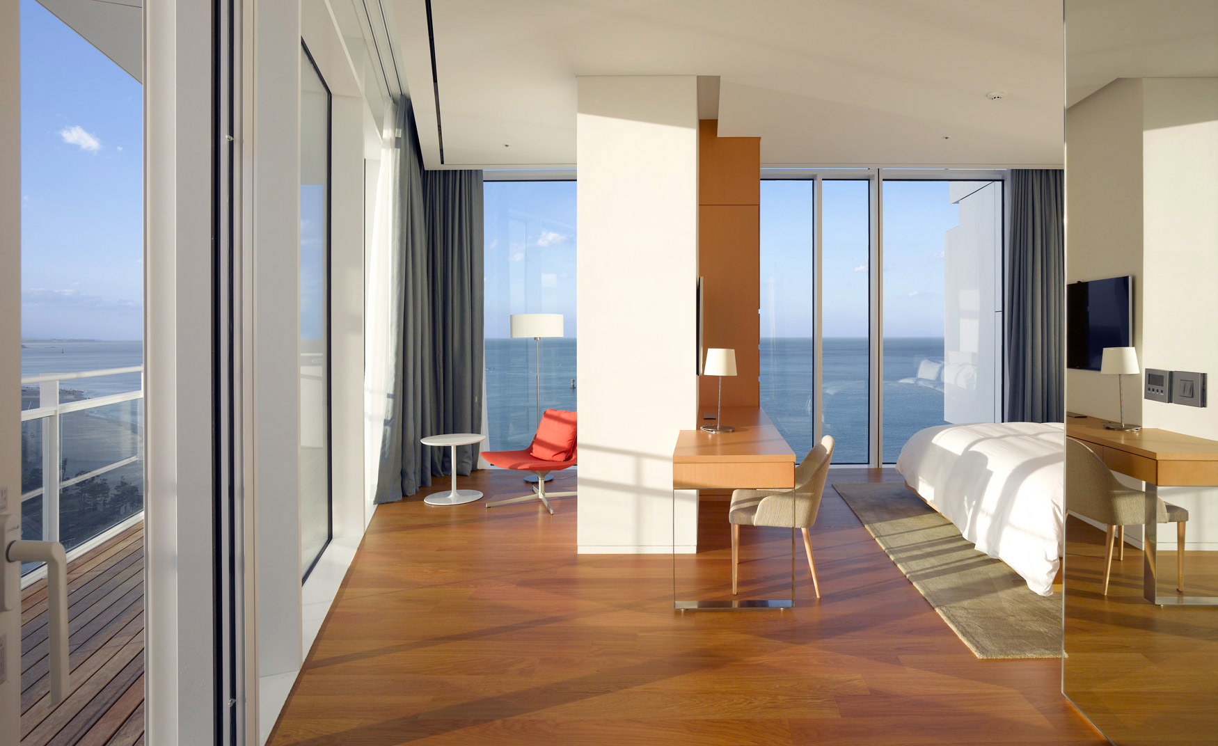 Interior view of the Seamarq Hotel