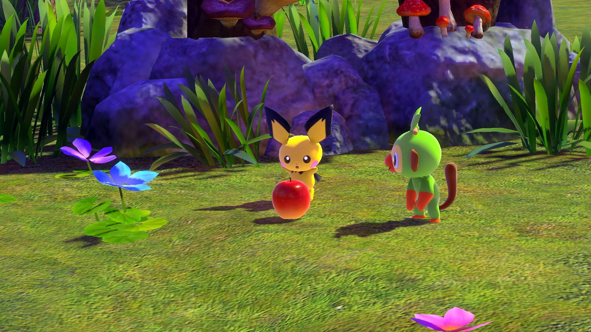 New Pokemon Snap fluffruit can be used to create unique photo opportunities  | GamesRadar+