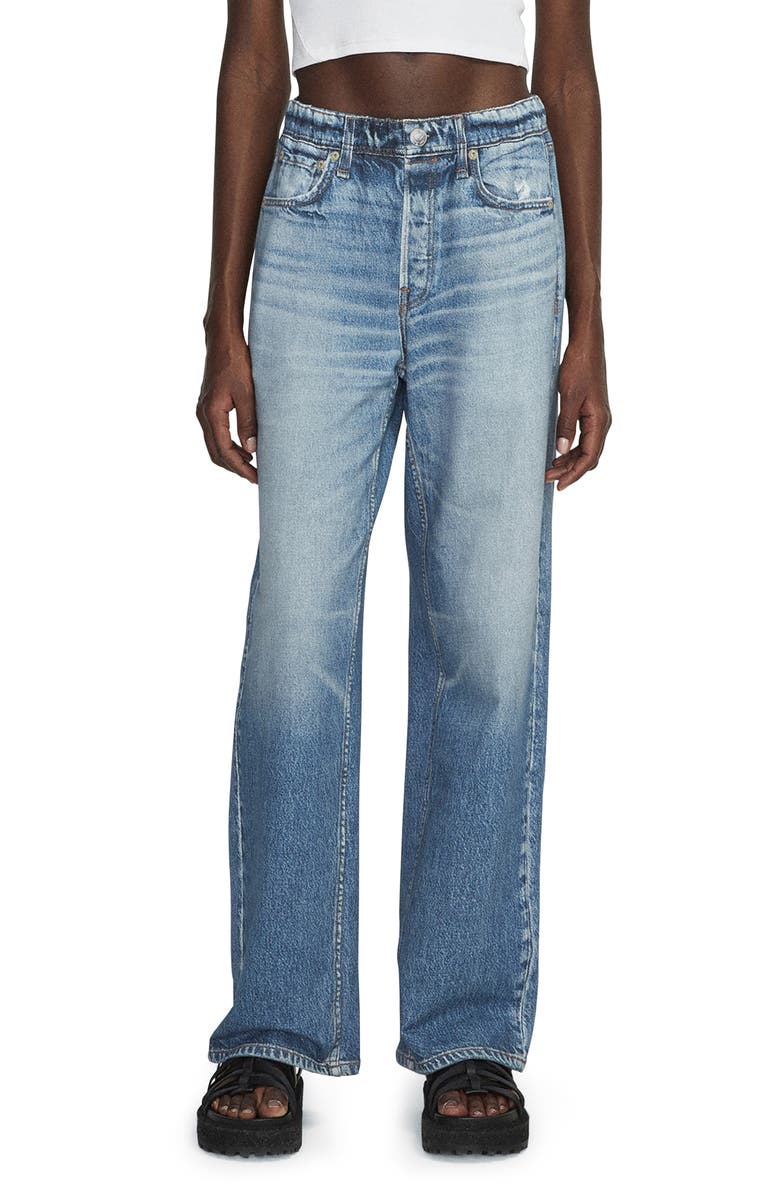 Miramar Wide Leg Cotton Terry Sweatpant Jeans