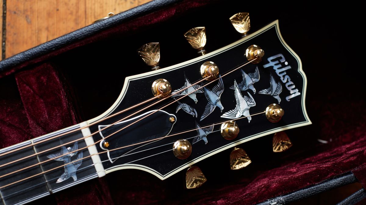 Doves in Flight headstock