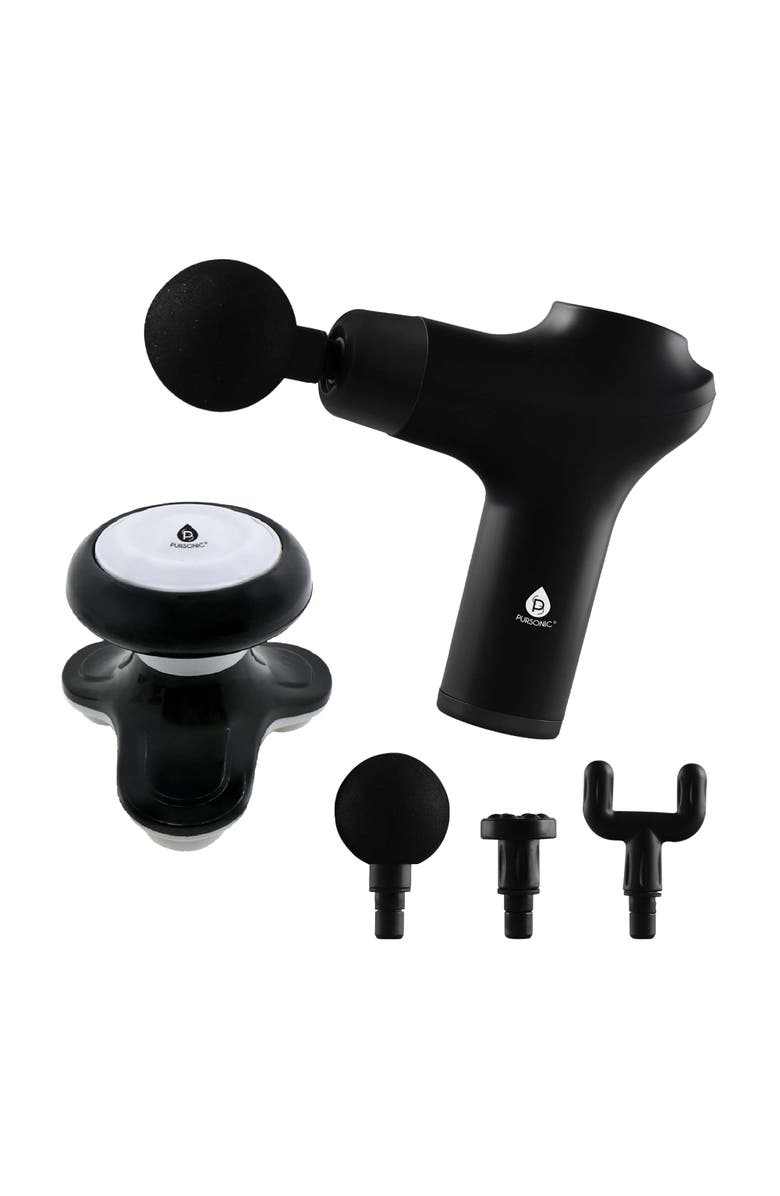 Muscle Recovery & Relaxation Power Duo Massage Gun & Handheld Electric Sport Massager