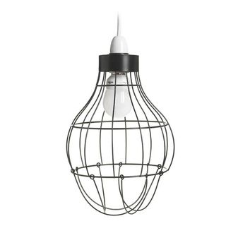 open wire pedant light in grey colour