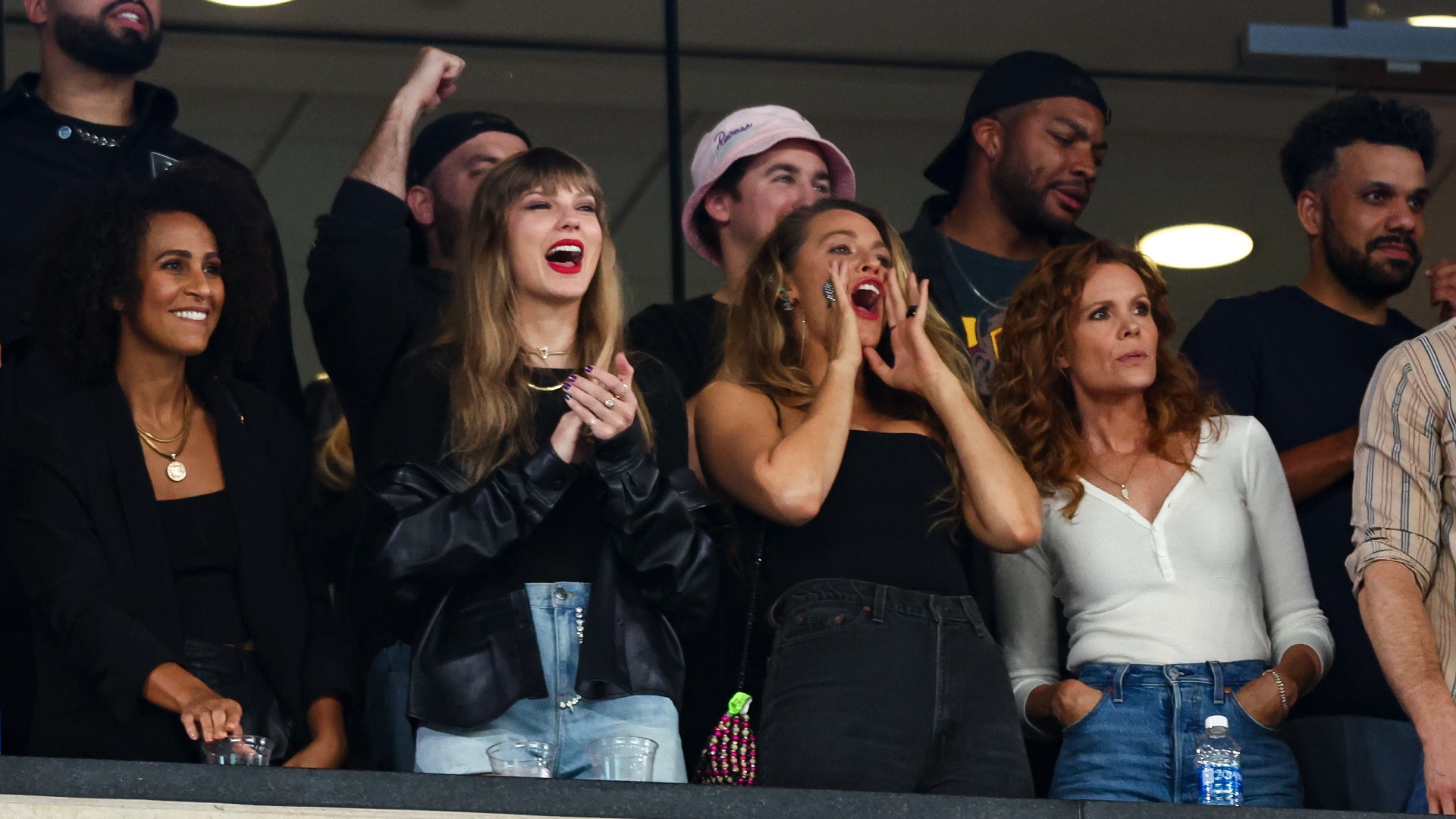 Taylor Swift Said These Three Words to Friend Blake Lively About Travis Kelce After Kansas City Chiefs Win Last Night
