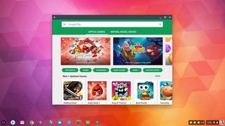 The Play Store on Chrome OS.